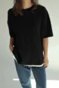 t shirt buddy olgajahr czarna bawelna crochet 3