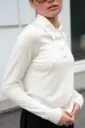 longsleeve polo valerie olgajahr merino kremowy 2